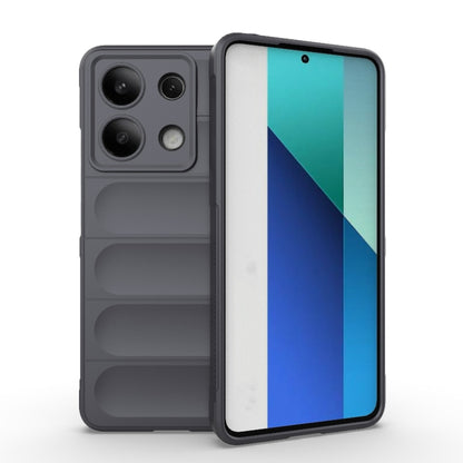 Magic Shield TPU + Flannel Phone Case, For Xiaomi Redmi Note 13 Pro 4G Global, For Xiaomi Redmi Note 13 4G Global