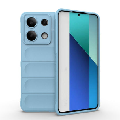 Magic Shield TPU + Flannel Phone Case, For Xiaomi Redmi Note 13 Pro 4G Global, For Xiaomi Redmi Note 13 4G Global