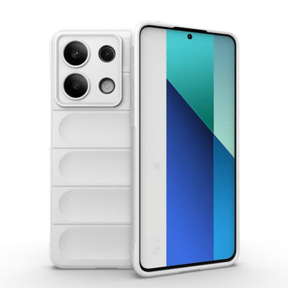Magic Shield TPU + Flannel Phone Case, For Xiaomi Redmi Note 13 Pro 4G Global, For Xiaomi Redmi Note 13 4G Global