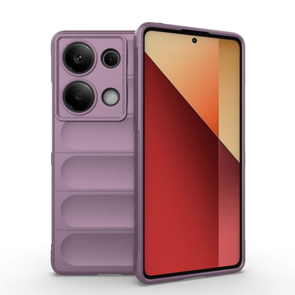 Magic Shield TPU + Flannel Phone Case, For Xiaomi Redmi Note 13 Pro 4G Global, For Xiaomi Redmi Note 13 4G Global