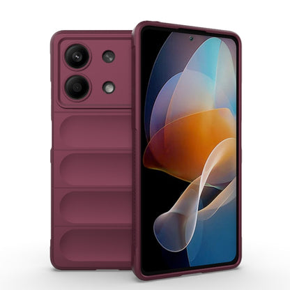 Magic Shield TPU + Flannel Phone Case, For Xiaomi Redmi Note 13R Pro 5G, For Xiaomi 14 Ultra