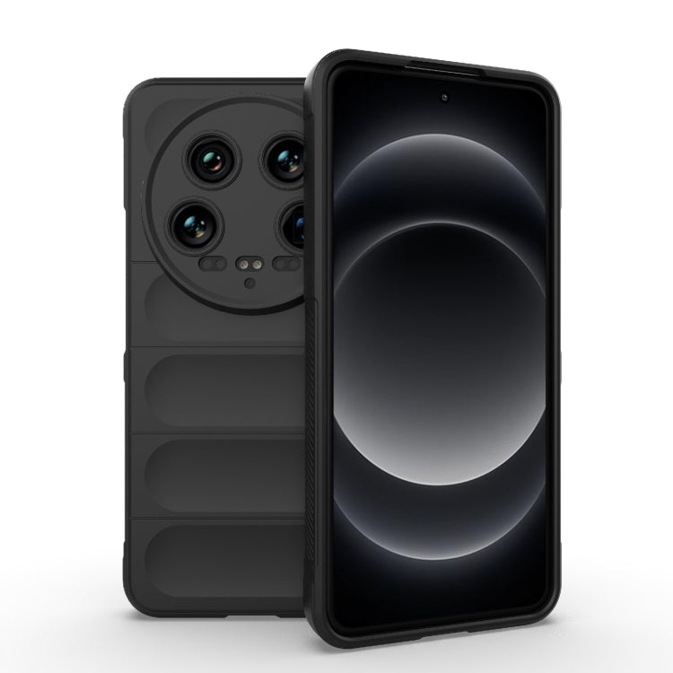 Magic Shield TPU + Flannel Phone Case, For Xiaomi Redmi Note 13R Pro 5G, For Xiaomi 14 Ultra
