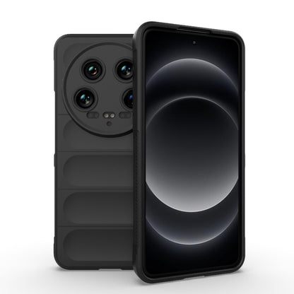 Magic Shield TPU + Flannel Phone Case, For Xiaomi Redmi Note 13R Pro 5G, For Xiaomi 14 Ultra