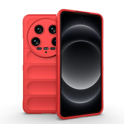 Magic Shield TPU + Flannel Phone Case, For Xiaomi Redmi Note 13R Pro 5G, For Xiaomi 14 Ultra