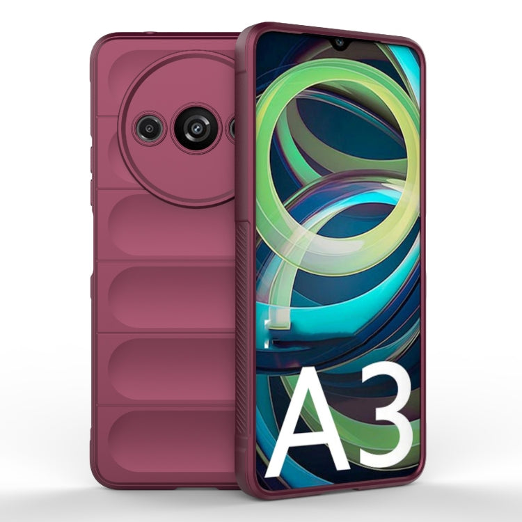 Magic Shield TPU + Flannel Phone Case, For Xiaomi Redmi Turbo 3 5G, For Xiaomi Redmi A3 4G Global