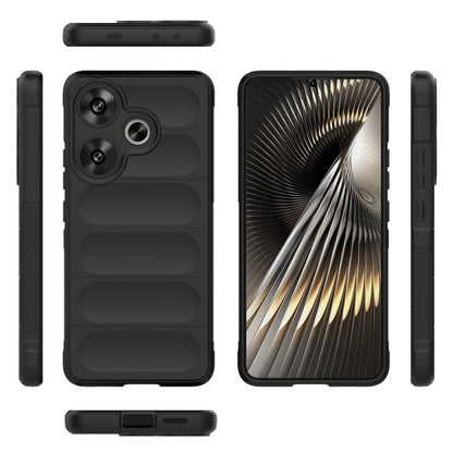 Magic Shield TPU + Flannel Phone Case, For Xiaomi Redmi Turbo 3 5G, For Xiaomi Redmi A3 4G Global
