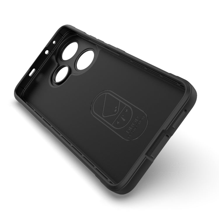 Magic Shield TPU + Flannel Phone Case, For Xiaomi Redmi Turbo 3 5G, For Xiaomi Redmi A3 4G Global