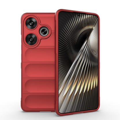 Magic Shield TPU + Flannel Phone Case, For Xiaomi Redmi Turbo 3 5G, For Xiaomi Redmi A3 4G Global