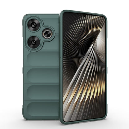 Magic Shield TPU + Flannel Phone Case, For Xiaomi Redmi Turbo 3 5G, For Xiaomi Redmi A3 4G Global