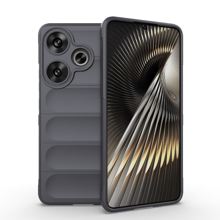 Magic Shield TPU + Flannel Phone Case, For Xiaomi Redmi Turbo 3 5G, For Xiaomi Redmi A3 4G Global