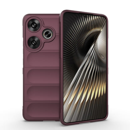 Magic Shield TPU + Flannel Phone Case, For Xiaomi Redmi Turbo 3 5G, For Xiaomi Redmi A3 4G Global