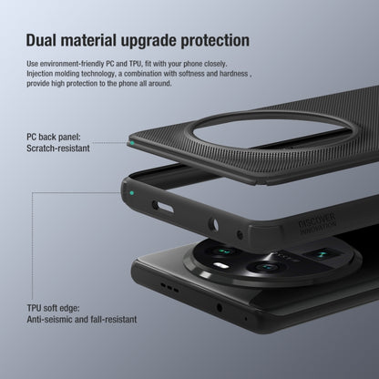 NILLKIN Frosted Shield Pro PC + TPU Phone Case, For OPPO Find X7 Ultra, For OPPO Find X6 Pro, For OPPO Find X6