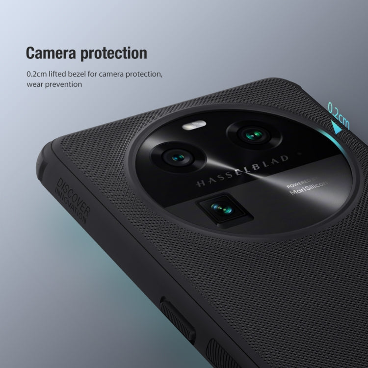 NILLKIN Frosted Shield Pro PC + TPU Phone Case, For OPPO Find X7 Ultra, For OPPO Find X6 Pro, For OPPO Find X6