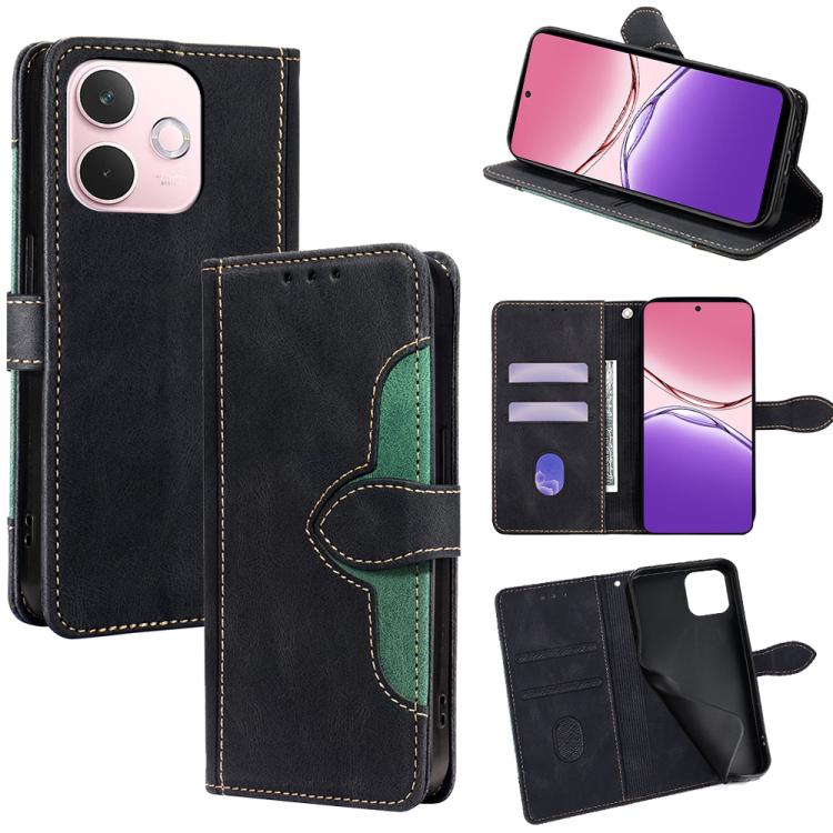 Skin Feel Magnetic Buckle Leather Phone Case, For OPPO A5 Pro 5G Global, For OPPO Reno13 F 5G / 4G, For OPPO A3 5G India, For OPPO Reno12 F 5G, For OPPO A3 Pro 5G India, For OPPO Reno12 5G Global