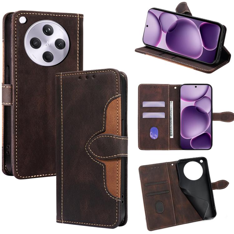 Skin Feel Magnetic Buckle Leather Phone Case, For OPPO A5 5G 2025 Global, For OPPO Reno14 Pro 5G Global, For OPPO Find X8s+ 5G, For OPPO Find X8s 5G, For OPPO Find X8 Ultra 5G, For OPPO F29 5G Global