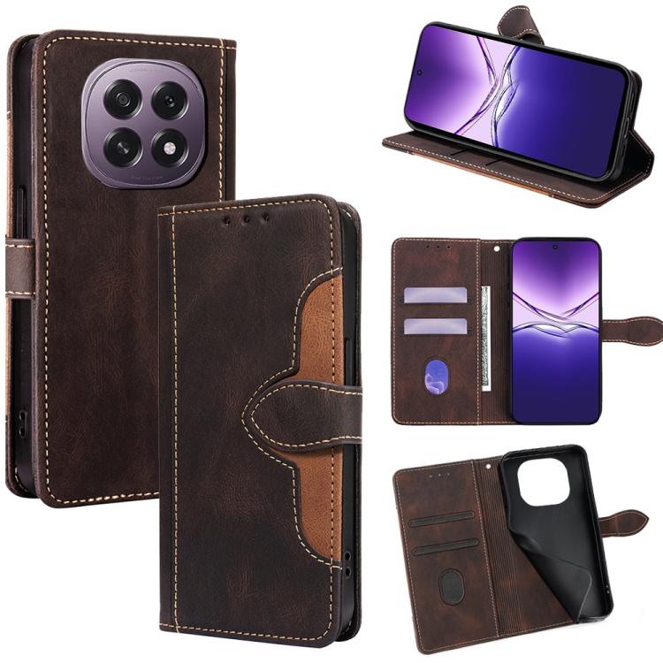 Skin Feel Magnetic Buckle Leather Phone Case, For OPPO A5 5G 2025 Global, For OPPO Reno14 Pro 5G Global, For OPPO Find X8s+ 5G, For OPPO Find X8s 5G, For OPPO Find X8 Ultra 5G, For OPPO F29 5G Global