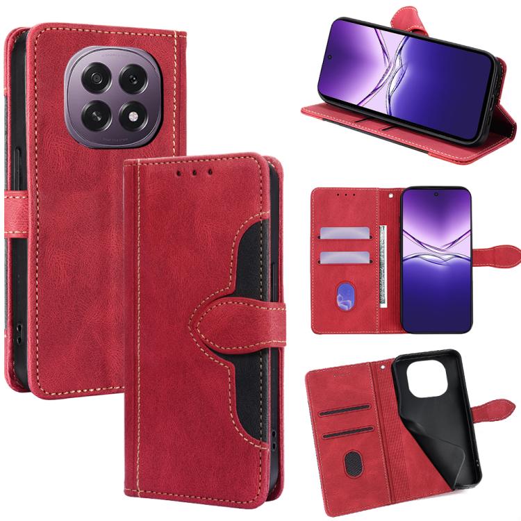 Skin Feel Magnetic Buckle Leather Phone Case, For OPPO A5 5G 2025 Global, For OPPO Reno14 Pro 5G Global, For OPPO Find X8s+ 5G, For OPPO Find X8s 5G, For OPPO Find X8 Ultra 5G, For OPPO F29 5G Global