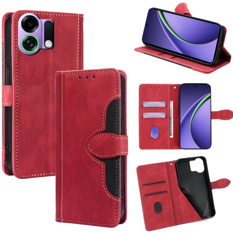 Skin Feel Magnetic Buckle Leather Phone Case, For OPPO Find X9 5G, For OPPO F31 5G, For OPPO Find X9 Pro 5G, For OPPO K13 Turbo Pro 5G, For OPPO Reno14 F 5G, For OPPO A5x 5G Global