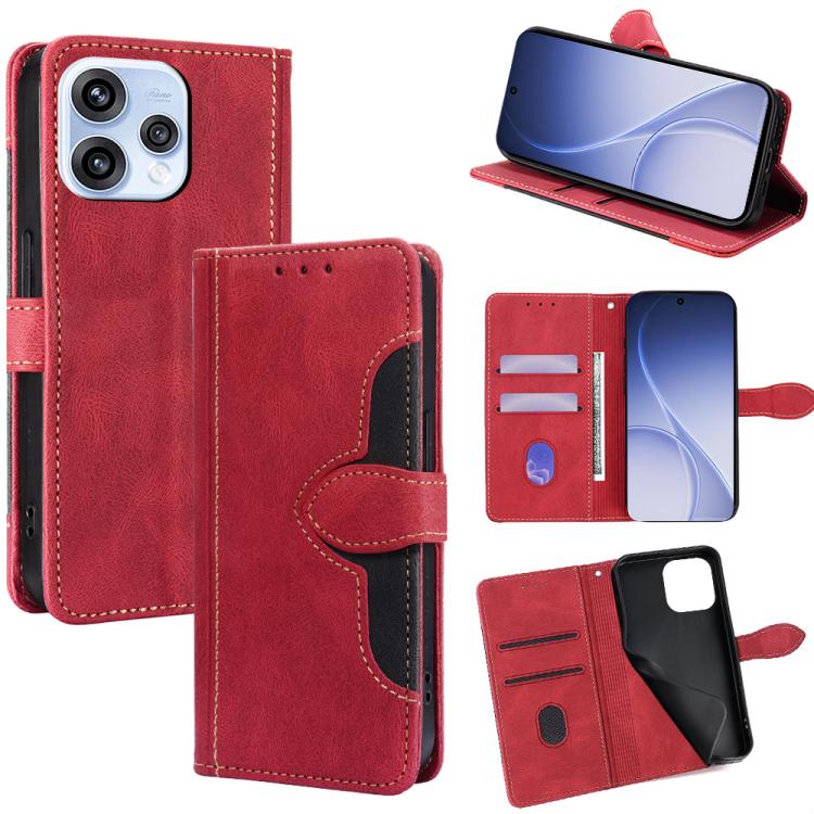 Skin Feel Magnetic Buckle Leather Phone Case, For OPPO Find X9s Pro 5G, For OPPO Find X9 Ultra 5G, For OPPO A6s 4G, For OPPO Reno15 F 5G, For OPPO A6x 4G Global, For OPPO Reno15 5G Global