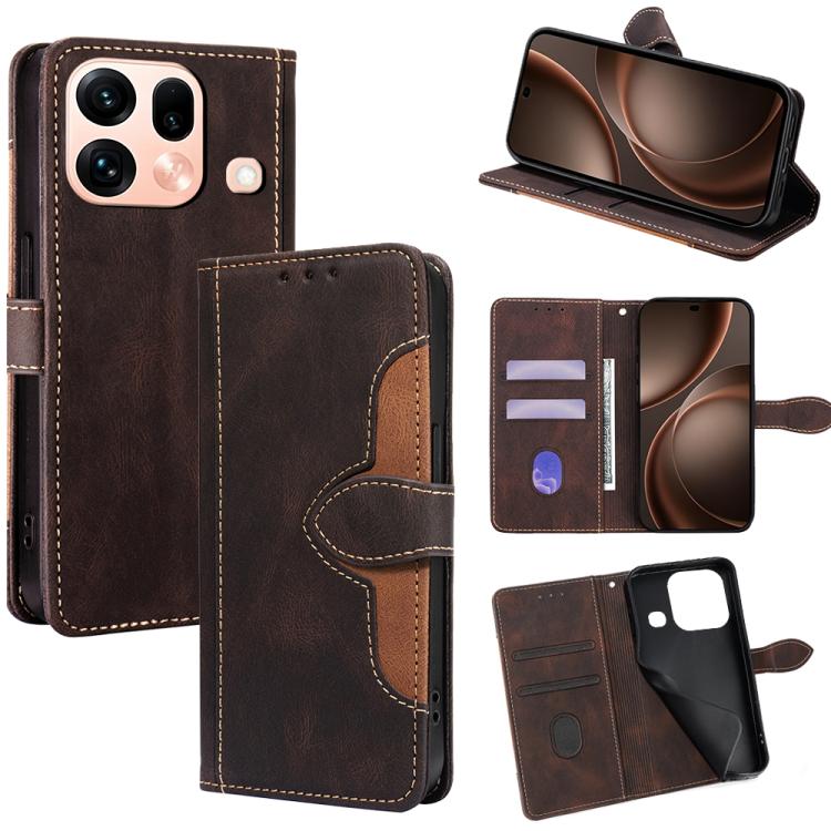 Skin Feel Magnetic Buckle Leather Phone Case, For OPPO Find X9s Pro 5G, For OPPO Find X9 Ultra 5G, For OPPO A6s 4G, For OPPO Reno15 F 5G, For OPPO A6x 4G Global, For OPPO Reno15 5G Global