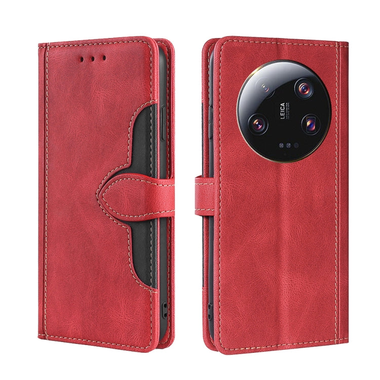 Skin Feel Magnetic Buckle Leather Phone Case, For Xiaomi Redmi Note 12S 4G, For Xiaomi 13 Ultra 5G, For Xiaomi Redmi Note 12 Turbo