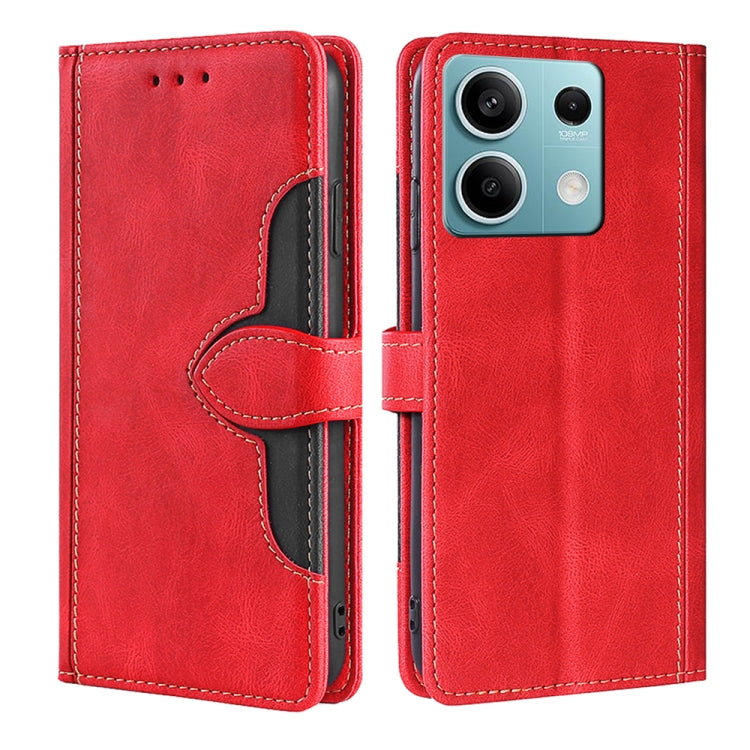 Skin Feel Magnetic Buckle Leather Phone Case, For Xiaomi Redmi Turbo 3 5G, For Xiaomi Civi 4 Pro, For Xiaomi Redmi A3 4G, For Xiaomi Redmi Note 13 4G, For Xiaomi Redmi Note 13R Pro 5G, For Xiaomi Redmi 12 4G