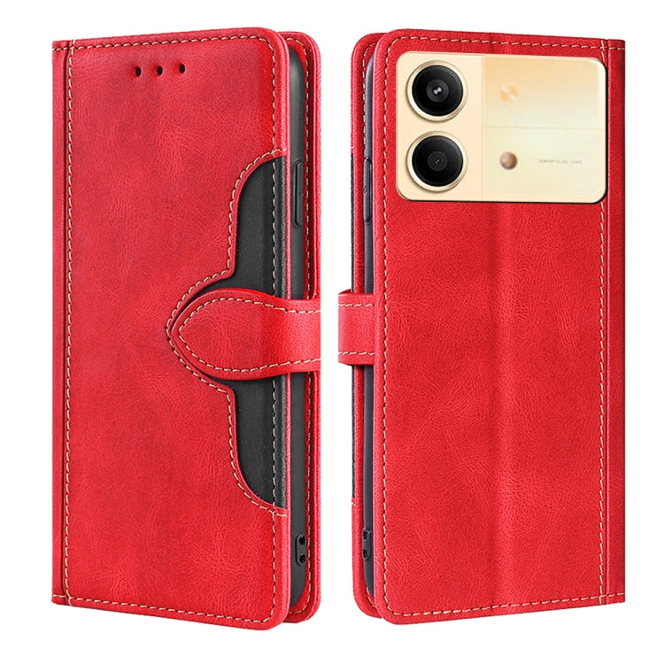 Skin Feel Magnetic Buckle Leather Phone Case, For Xiaomi Redmi Turbo 3 5G, For Xiaomi Civi 4 Pro, For Xiaomi Redmi A3 4G, For Xiaomi Redmi Note 13 4G, For Xiaomi Redmi Note 13R Pro 5G, For Xiaomi Redmi 12 4G