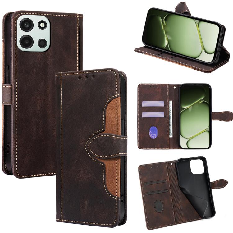 Skin Feel Magnetic Buckle Leather Phone Case, For OnePlus 15T 5G, For OnePlus Turbo 6 / 6V, For OnePlus Ace 6 5G, For OnePlus 15 5G, For OnePlus Ace 5 Ultra / Nord 5, For OnePlus Ace 5 Racing / Nord CE5