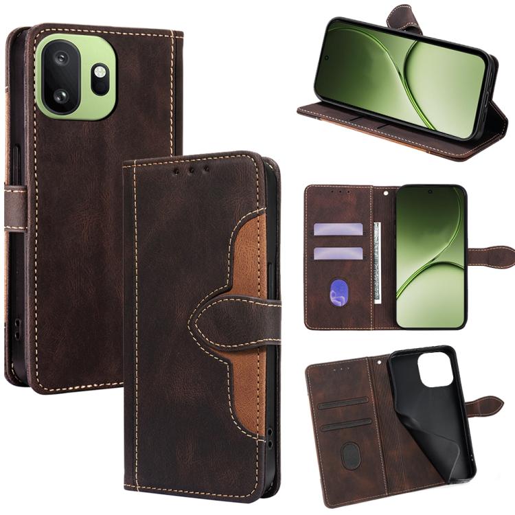 Skin Feel Magnetic Buckle Leather Phone Case, For OnePlus 15T 5G, For OnePlus Turbo 6 / 6V, For OnePlus Ace 6 5G, For OnePlus 15 5G, For OnePlus Ace 5 Ultra / Nord 5, For OnePlus Ace 5 Racing / Nord CE5