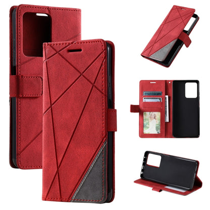 Skin Feel Splicing Leather Phone Case, For Redmi Note 12 4G Global, For Redmi 12C, For Redmi Note 12 Pro+, For Redmi Note 12 Pro 5G Global