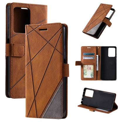 Skin Feel Splicing Leather Phone Case, For Redmi Note 12 4G Global, For Redmi 12C, For Redmi Note 12 Pro+, For Redmi Note 12 Pro 5G Global
