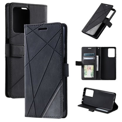 Skin Feel Splicing Leather Phone Case, For Redmi Note 12 4G Global, For Redmi 12C, For Redmi Note 12 Pro+, For Redmi Note 12 Pro 5G Global