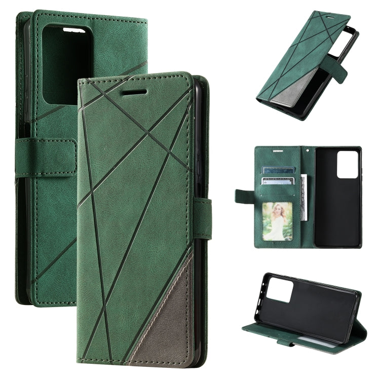 Skin Feel Splicing Leather Phone Case, For Redmi Note 12 4G Global, For Redmi 12C, For Redmi Note 12 Pro+, For Redmi Note 12 Pro 5G Global