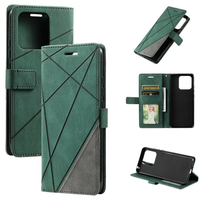 Skin Feel Splicing Leather Phone Case, For Redmi Note 12 4G Global, For Redmi 12C, For Redmi Note 12 Pro+, For Redmi Note 12 Pro 5G Global