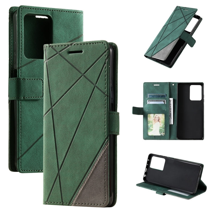 Skin Feel Splicing Leather Phone Case, For Redmi 12 4G, For Xiaomi POCO F5, For Redmi K60 / K60 Pro, For Redmi Note 12S 4G Global