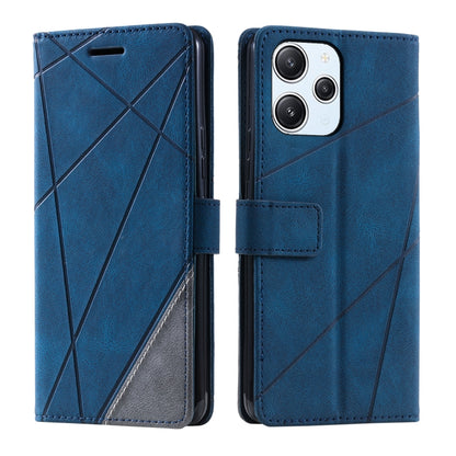 Skin Feel Splicing Leather Phone Case, For Redmi 12 4G, For Xiaomi POCO F5, For Redmi K60 / K60 Pro, For Redmi Note 12S 4G Global