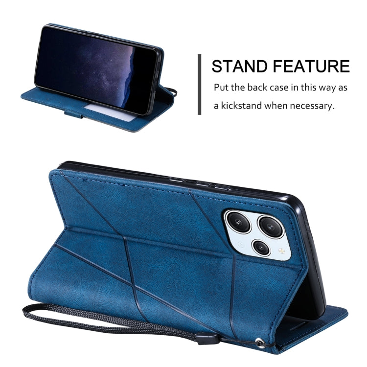 Skin Feel Splicing Leather Phone Case, For Redmi 12 4G, For Xiaomi POCO F5, For Redmi K60 / K60 Pro, For Redmi Note 12S 4G Global