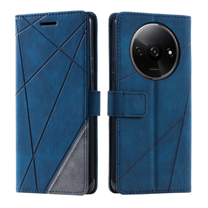 Skin Feel Splicing Leather Phone Case, For Xiaomi Redmi A3, For Xiaomi Redmi Note 13 Pro 4G, For Xiaomi Redmi Note 13 4G, For Xiaomi Redmi K70E