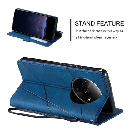 Skin Feel Splicing Leather Phone Case, For Xiaomi Redmi A3, For Xiaomi Redmi Note 13 Pro 4G, For Xiaomi Redmi Note 13 4G, For Xiaomi Redmi K70E