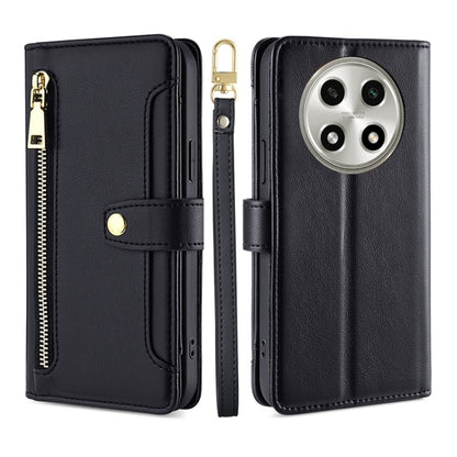 Sheep Texture Cross-body Zipper Wallet Leather Phone Case, For OPPO A2 Pro 5G, For OPPO A58 4G, For OPPO Reno10 5G / Reno10 Pro 5G Global, For OPPO Reno10 5G Global