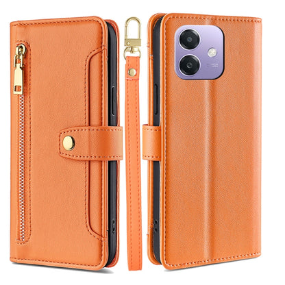Sheep Texture Cross-body Zipper Wallet Leather Phone Case, For OPPO Find X8s 5G, For OPPO Find X8 Ultra 5G, For OPPO Reno13 F 5G / 4G, For OPPO A3 5G India