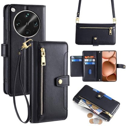 Sheep Texture Cross-body Zipper Wallet Leather Phone Case, For OPPO Find X8s 5G, For OPPO Find X8 Ultra 5G, For OPPO Reno13 F 5G / 4G, For OPPO A3 5G India