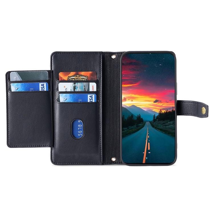Sheep Texture Cross-body Zipper Wallet Leather Phone Case, For OPPO Find X9 Pro 5G, For OPPO K13 Turbo Pro 5G, For OPPO Reno14 F 5G, For OPPO A5x 5G Global