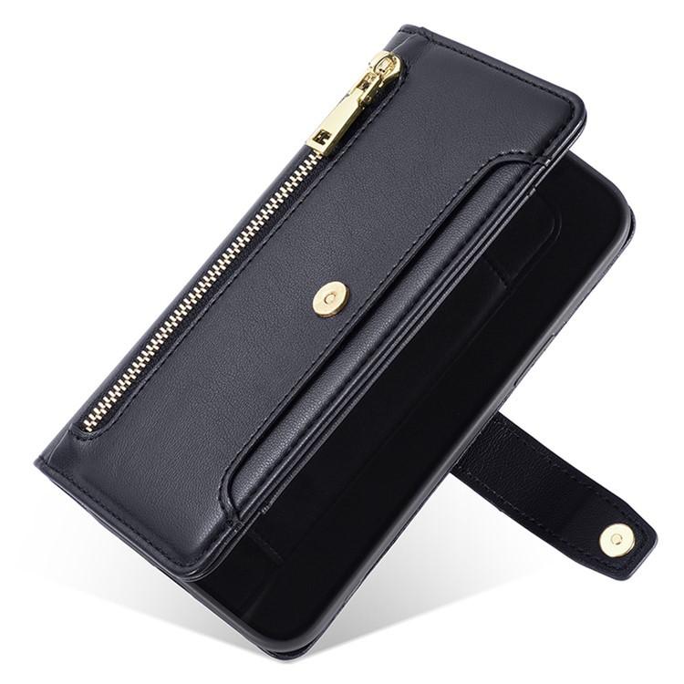 Sheep Texture Cross-body Zipper Wallet Leather Phone Case, For OPPO A6x 4G Global, For OPPO Reno15 5G Global, For OPPO Find X9 5G, For OPPO F31 5G