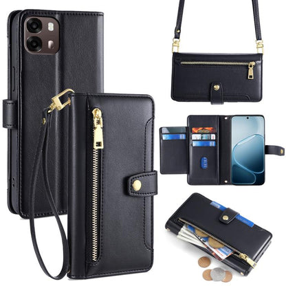 Sheep Texture Cross-body Zipper Wallet Leather Phone Case, For OPPO Find X9s Pro 5G, For OPPO Find X9 Ultra 5G, For OPPO A6s 4G, For OPPO Reno15 F 5G