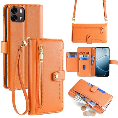 Sheep Texture Cross-body Zipper Wallet Leather Phone Case, For OPPO Find X9s Pro 5G, For OPPO Find X9 Ultra 5G, For OPPO A6s 4G, For OPPO Reno15 F 5G