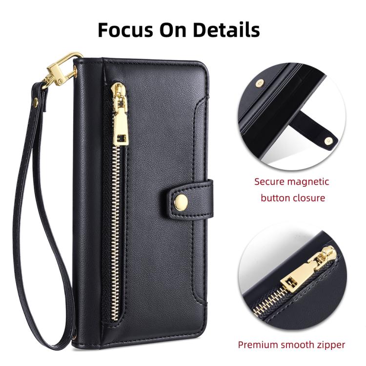 Sheep Texture Cross-body Zipper Wallet Leather Phone Case, For OPPO Find X9s Pro 5G, For OPPO Find X9 Ultra 5G, For OPPO A6s 4G, For OPPO Reno15 F 5G