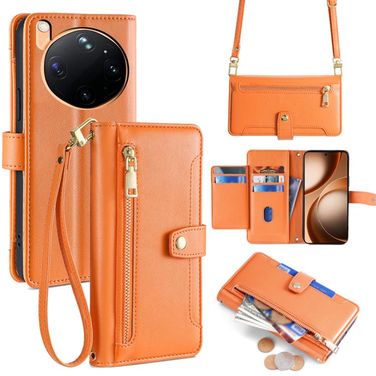 Sheep Texture Cross-body Zipper Wallet Leather Phone Case, For OPPO Find X9s Pro 5G, For OPPO Find X9 Ultra 5G, For OPPO A6s 4G, For OPPO Reno15 F 5G