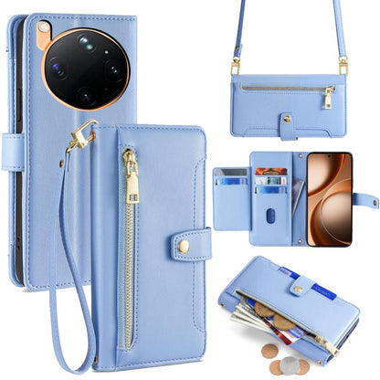 Sheep Texture Cross-body Zipper Wallet Leather Phone Case, For OPPO Find X9s Pro 5G, For OPPO Find X9 Ultra 5G, For OPPO A6s 4G, For OPPO Reno15 F 5G