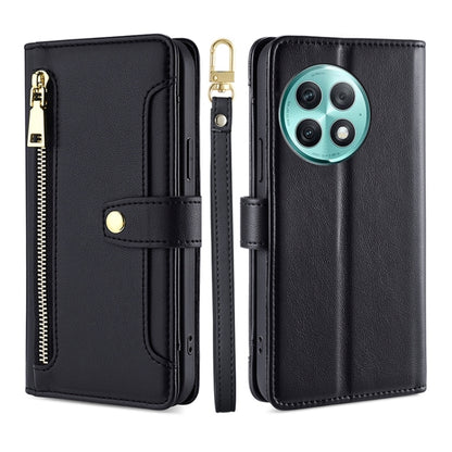 Sheep Texture Cross-body Zipper Wallet Leather Phone Case, For OnePlus Nord CE 4 Lite 5G, For OnePlus Ace 3V 5G, For OnePlus Nord CE4, For OnePlus Ace 2 Pro